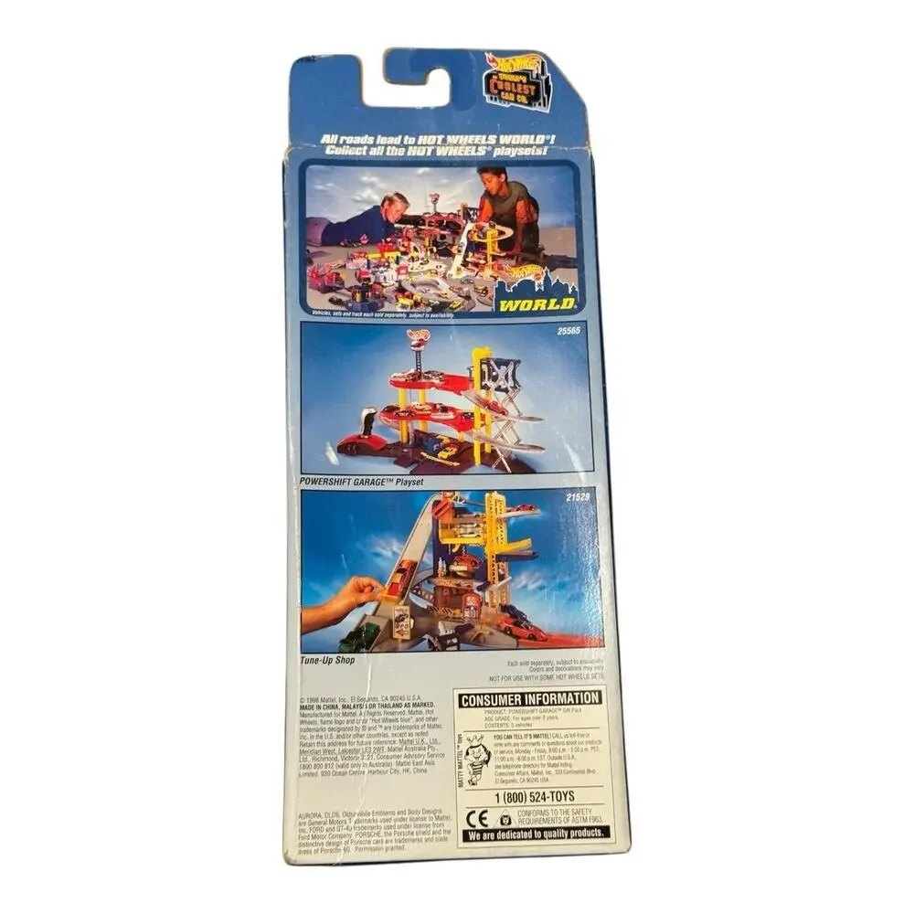 Hot Wheels 2000 Powershift Garage 5 Car Gift Pack #25368